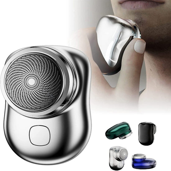 Compact rechargeable electric razor